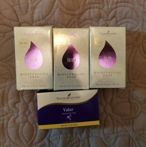 4x YL young living Valor bar soap
